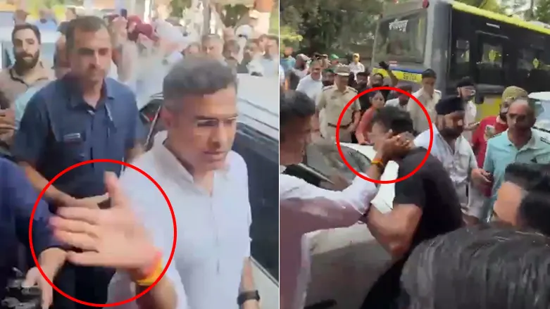 दिल्ली में सड़क निरीक्षण के दौरान बवाल, मंत्री प्रवेश वर्मा ने युवक को जड़ा थप्पड़ 1 parvesh-verma-slapping-case-saheb-singh