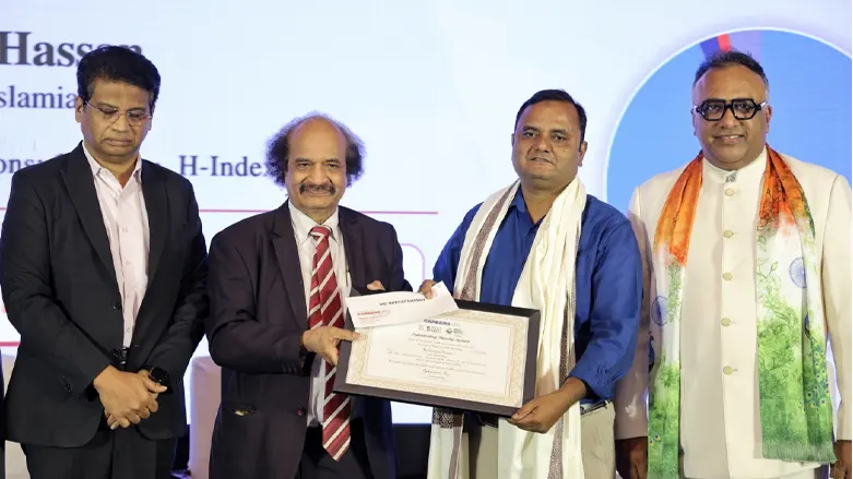 Prof. Md. Imtiyaz Hassan Honoured with Careers360 Faculty Research Award for Most Outstanding Researcher 1 Prof. Md. Imtiyaz Hassan Honoured with Careers360 Faculty Research Award for Most Outstanding Researcher