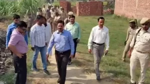 "मिशन समाधान" का मुख्य उद्देश्य दोनों पक्षों की उपस्थिति में भूमि विवादों का निस्तारण करना: जिलाधिकारी 1 mission-samadhan-mainpuri-dm-action