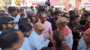 up-congress-padbhar-samaroh-hungama